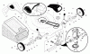 Husqvarna 65021 ES (96143002000) - Walk-Behind Mower (2006-12 & After) Ersatzteile Drive Assembly
