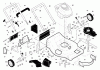 Husqvarna 65022 ES (96143002300) - Walk-Behind Mower (2007-05 & After) Ersatzteile Handle & Deck Assembly