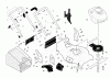Husqvarna 6521 RS (961450005-00) - Walk-Behind Mower (2007-09 & After) Ersatzteile Rotary Lawn Mower (Part 1)