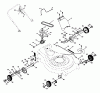 Husqvarna 6521 RSB (954222732) - Walk-Behind Mower (2001-12 & After) Ersatzteile Drive & Wheels