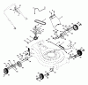 Husqvarna 6522 RRA (954222732) - Walk-Behind Mower (2000-01 & After) Ersatzteile Repair Parts (B)
