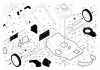 Husqvarna 6522 SH (96143000901) - Walk-Behind Mower (2005-02 & After) Ersatzteile Handle & Deck Assembly