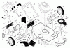 Husqvarna 6522 SH (96143000903) - Walk-Behind Mower (2006-01 & After) Ersatzteile Handle & Deck Assembly