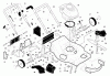 Husqvarna 6522 SL (96143000800) - Walk-Behind Mower (2005-09 & After) Ersatzteile Handle And Deck Assembly