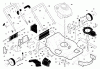 Husqvarna 6522 SL (96143000801) - Walk-Behind Mower (2005-09 & After) Ersatzteile Handle & Deck Assembly