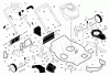 Husqvarna 6522 SL (96143000803) - Walk-Behind Mower (2006-01 & After) Ersatzteile Handle & Deck Assembly