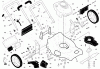 Husqvarna 67521 ES (96143003100) - Walk-Behind Mower (2008-01 & After) Ersatzteile Walk Mower 67521 ES Repair Parts "A"