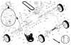 Husqvarna 7022 RLS (96143006400) - Walk-Behind Mower (2010-04 & After) Ersatzteile Drive