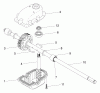 Husqvarna 70R21 HV (96143001400) - Walk-Behind Mower (2006-05 & After) Ersatzteile Gear Case Assembly - PN 532188294