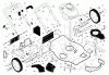 Husqvarna 917.375361 - Walk-Behind Mower (2005-01 & After) (Sears Craftsman) Ersatzteile Handle & Deck Assembly