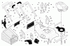 Husqvarna 917.375830 - Walk-Behind Mower (2006-01 & After) (Sears Craftsman) Ersatzteile Handle & Deck Assembly