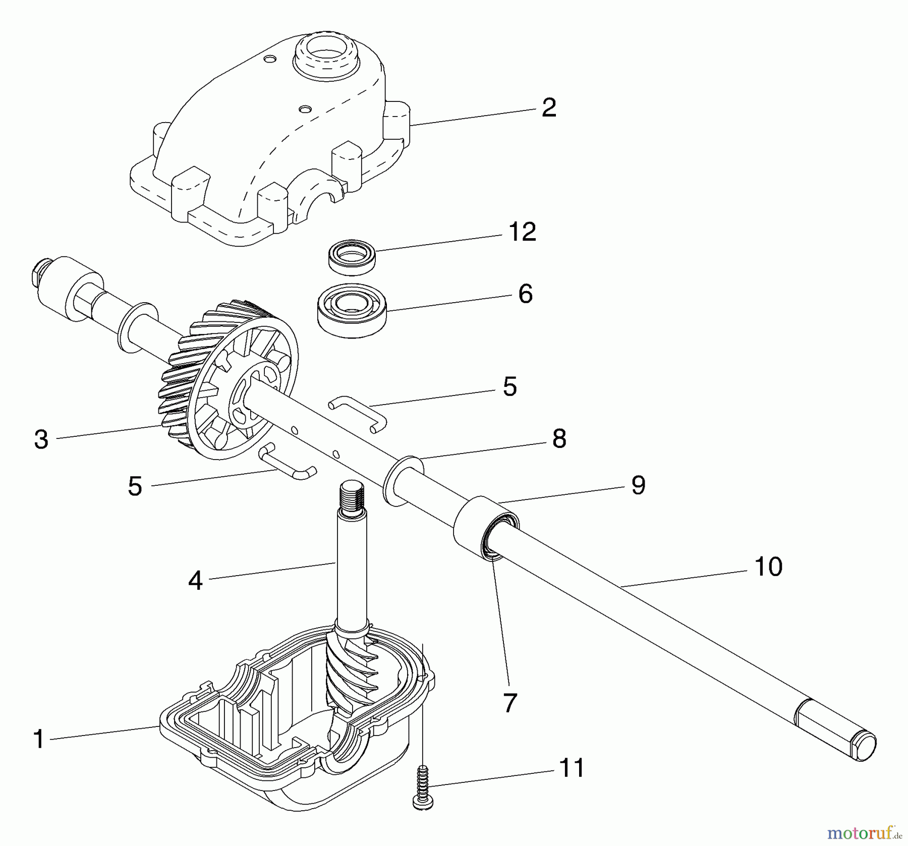 Husqvarna Rasenmäher 917.375940 - Husqvarna Walk-Behind Mower (2005-01 & After) (Sears Craftsman) Gear Case Assembly