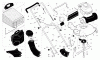 Husqvarna 917.375950 - Walk-Behind Mower (2005-01 & After) (Sears Craftsman) Ersatzteile Handle & Deck Assembly