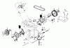 Husqvarna H56 SFEF (954072401) - Walk-Behind Mower (1995-03 & After) Ersatzteile Rotary Lawn Mower - Model No. 56dhs (H56dhsb) - View B