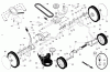 Husqvarna HU 800H (96143009900) - Walk-Behind Mower (2013-02 & After) Ersatzteile DRIVE