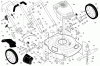 Husqvarna J55 SL (96121001802) - Walk-Behind Mower (2009-08 & After) Ersatzteile Frame