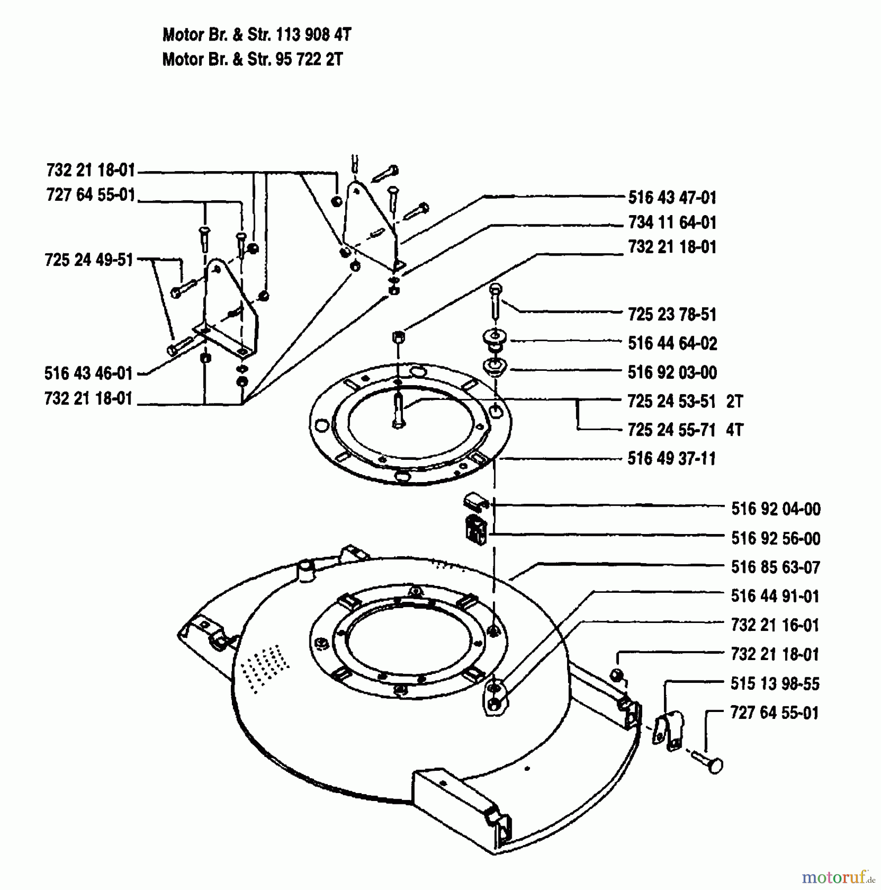  Husqvarna Rasenmäher Master Pro 2 T - Husqvarna Walk-Behind Mower (1990-01 & After) Frame Assembly