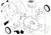 Husqvarna R 53 SVL (96141022601) - Walk-Behind Mower (2010-04 & After) Ersatzteile Frame