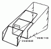 Husqvarna Royal 19 S - Walk-Behind Mower (1988-05 to 1988-12) Ersatzteile Bag Assembly