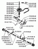 Husqvarna Royal 19 S - Walk-Behind Mower (1988-05 to 1988-12) Ersatzteile Pole Assembly