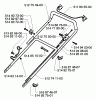 Husqvarna Royal 43 - Walk-Behind Mower (1997-04 & After) Ersatzteile Handle Assembly