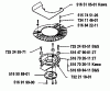 Husqvarna Royal 48 - Walk-Behind Mower (1993-05 & After) Ersatzteile Cover And Center Plate Assembly