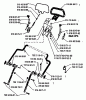 Husqvarna Royal 53 S - Walk-Behind Mower (1992-05 to 1995-01) Ersatzteile Handle Assembly