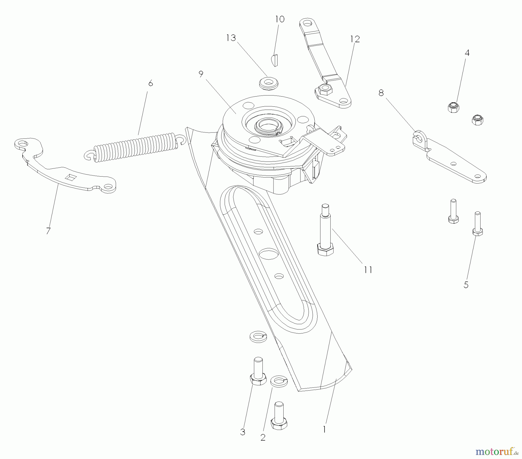 Husqvarna Rasenmäher W 21SBHC (968999778) - Husqvarna Walk-Behind Mower (2007-03 & After) Cutting Equipment Blade, Brake, Clutch (BBC CE) Models 968999778