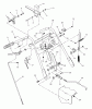 Husqvarna W 4814A (968999104) - Wide-Area Walk-Behind Mower (2000-02 to 2001-01) Ersatzteile Upper Handle