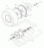 Husqvarna W 4815A (968999110) - Wide-Area Walk-Behind Mower (2001-02 & After) Ersatzteile Traction Wheel Assembly