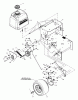 Husqvarna W 4815ETS (968999120) - Wide-Area Walk-Behind Mower (2001-09 & After) Ersatzteile Drive Wheel & Axle Assembly