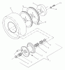Husqvarna W 4815ETS (968999120) - Wide-Area Walk-Behind Mower (2001-09 & After) Ersatzteile Traction Wheel Assembly