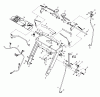 Husqvarna W 4815ETS (968999120) - Wide-Area Walk-Behind Mower (2001-09 & After) Ersatzteile Upper Handle Assembly