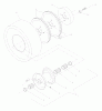 Husqvarna W 4815 (968999251) - Wide-Area Walk-Behind Mower (2004-11 & After) Ersatzteile Traction Wheel Assembly