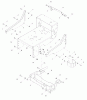 Husqvarna WH 4817 (966947002) - Wide-Area Walk-Behind Mower (2008-09 to 2008-09) Ersatzteile Frame