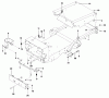 Husqvarna WHF 4817 (966947005) - Wide-Area Walk-Behind Mower (2009-09 & After) Ersatzteile Frame