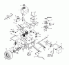 Husqvarna WHF 4818ETS (968999129) - Wide-Area Walk-Behind Mower (2001-12 to 2002-01) Ersatzteile Power Unit Assembly