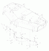 Husqvarna BZ 6127 DBF (968999369) - Zero-Turn Mower (2005-08 & After) Ersatzteile Accessories Front Baffle Kits 61" Part No. 539111634