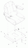 Husqvarna EZ 4217 KAA (968999291) - Zero-Turn Mower (2006-06 & After) Ersatzteile Seat Assembly