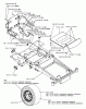 Husqvarna EZ 4217 KAA (968999373) - Zero-Turn Mower (2006-02 & After) Ersatzteile Main Frame (Part 1)