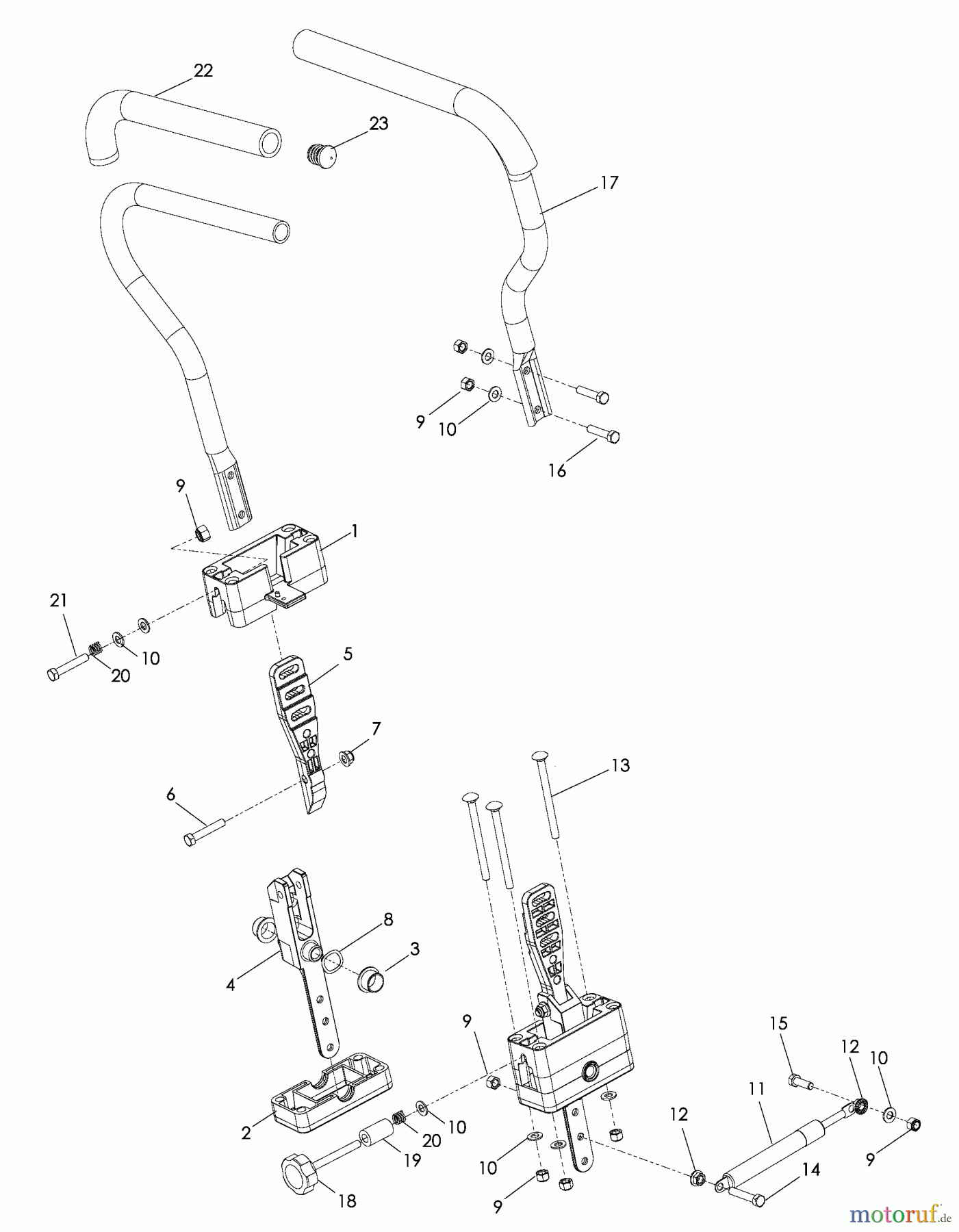 Husqvarna Nullwendekreismäher, Zero-Turn EZ 5224 (966038301) - Husqvarna Zero-Turn Mower (2009-01 & After) Steering