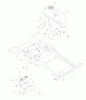 Husqvarna EZ 4624 BF (968999688) - Zero-Turn Mower (2008-08 & After) Ersatzteile Chassis / Frame #1