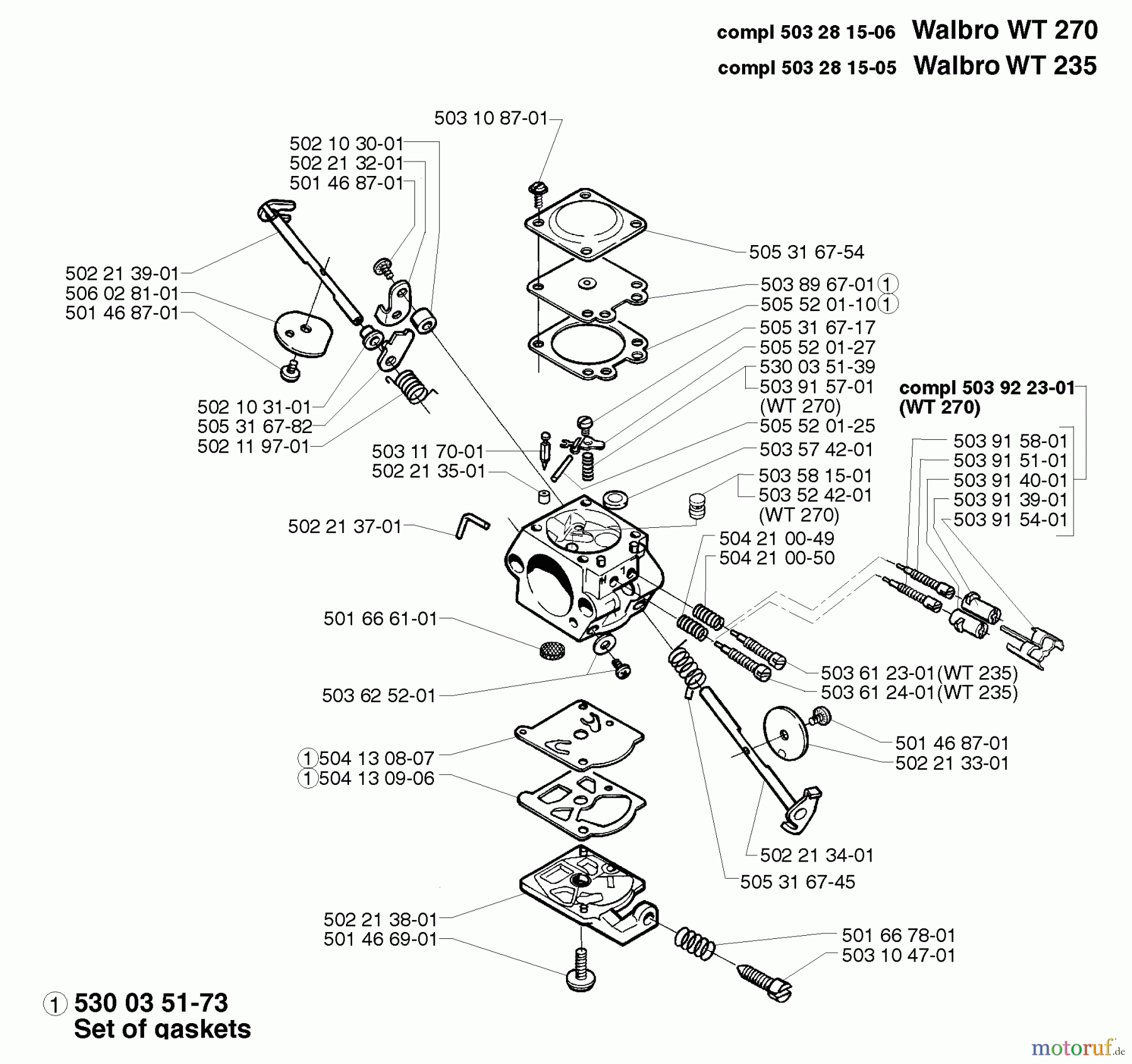 Husqvarna Bläser / Sauger / Häcksler / Mulchgeräte 225 HBV - Husqvarna Handheld Blower Vacuum (1997-02 to 1999-12) Carburetor Parts