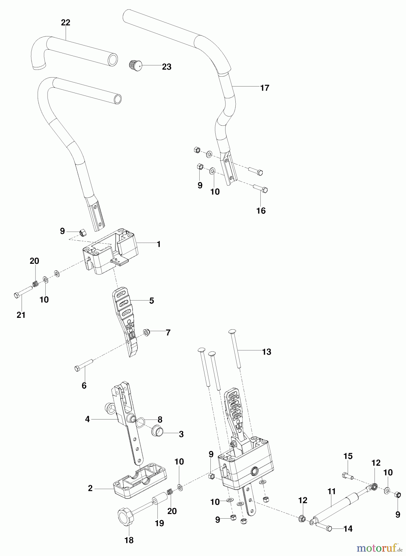 Husqvarna Nullwendekreismäher, Zero-Turn EZ 5225 (966038301) - Husqvarna Zero-Turn Mower (2010-06 & After) Steering