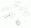 Husqvarna iZ 4217 SKAA (968999229) - Zero-Turn Mower (2004-09 & After) (SN: 033600000 & Up) Ersatzteile Park Brake Assembly (TE)