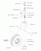 Husqvarna iZ 4217 TSKAA (968999254) - Zero-Turn Mower (2005-08 to 2005-11) Ersatzteile Caster Arm