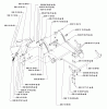 Husqvarna iZ 4217 TSKAA (968999254) - Zero-Turn Mower (2005-08 to 2005-11) Ersatzteile Deck Lift Assembly