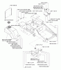 Husqvarna iZ 4217 TSKAA (968999254) - Zero-Turn Mower (2005-08 to 2005-11) Ersatzteile Main Frame B