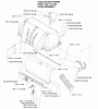 Husqvarna iZ 4217 TSKAA (968999254) - Zero-Turn Mower (2005-12 to 2006-07) Ersatzteile Accessories HCS9 Collection System Hood