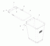 Husqvarna iZ 4217 TSKAA (968999254) - Zero-Turn Mower (2007-04 & After) Ersatzteile Accessories HCS9 - 539 111280 Bag Assembly
